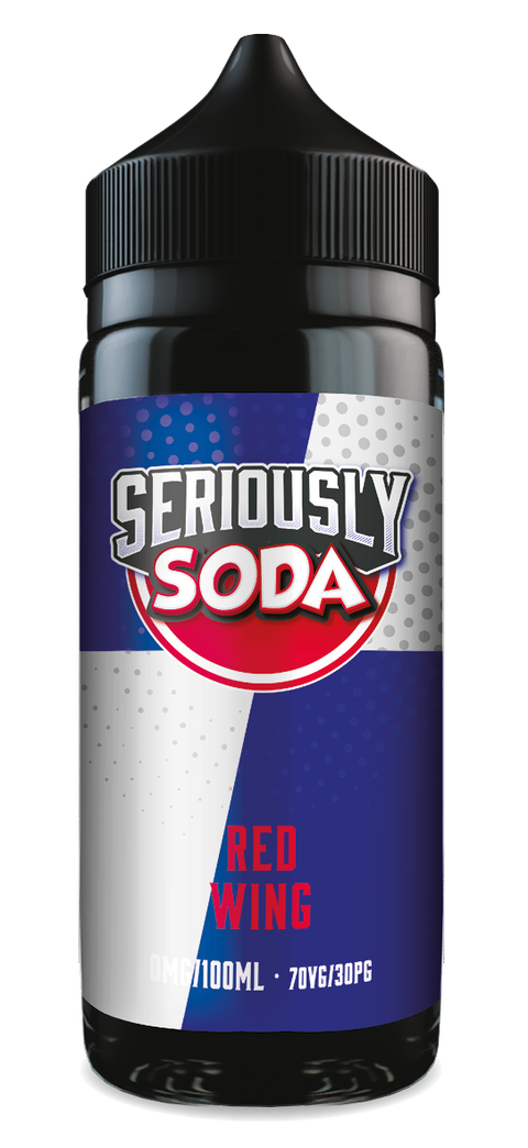 Blue Wing Seriously Soda E-Liquid Shortfill By Doozy Vape 100ml