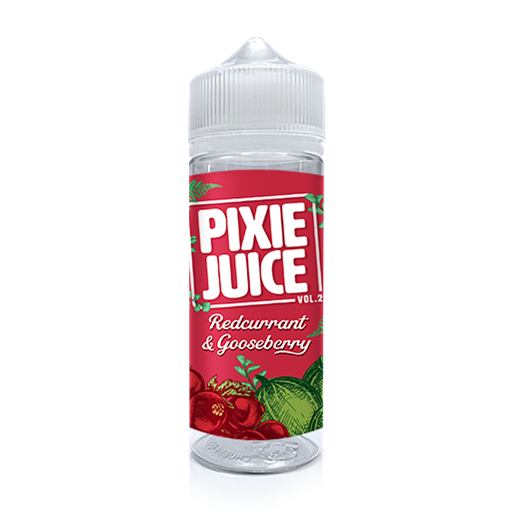 Redcurrant & Gooseberry E-Liquid Shortfill By Pixie Juice Vol.2 100ml