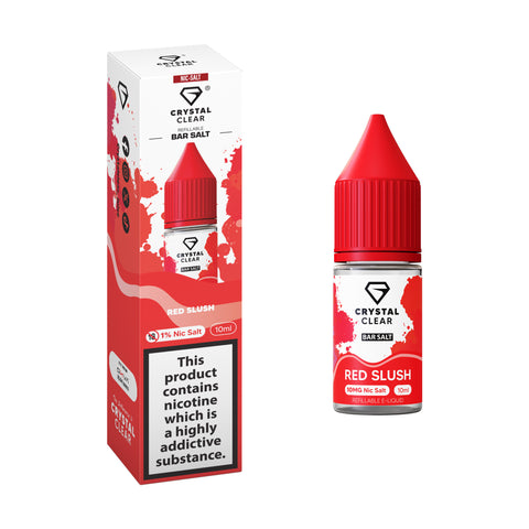 Red Slush E-Liquid Nicotine Bar Salt By Crystal Clear 10ml