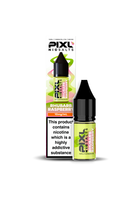 Rhubarb Raspberry E-Liquid Nicotine Salt By Pixl 10ml