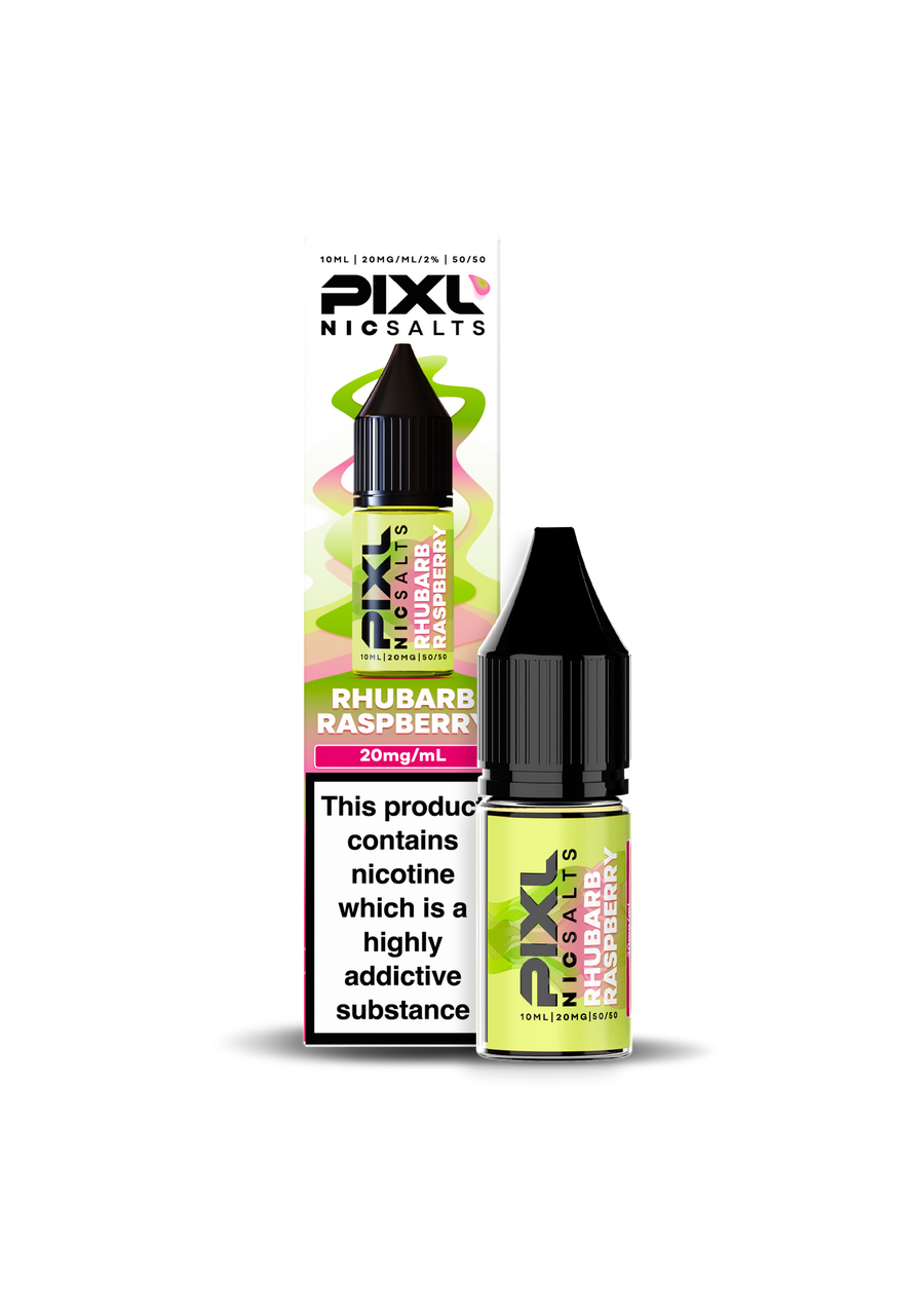 Rhubarb Raspberry E-Liquid Nicotine Salt By Pixl 10ml