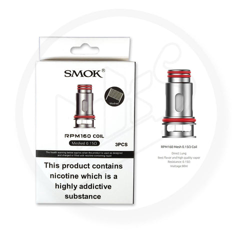 SMOK RPM160 Mesh Coils 0.15 Ohm
