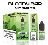 Sour Pineapple E-Liquid Nicotine Salt By Bloody Bar 10ml