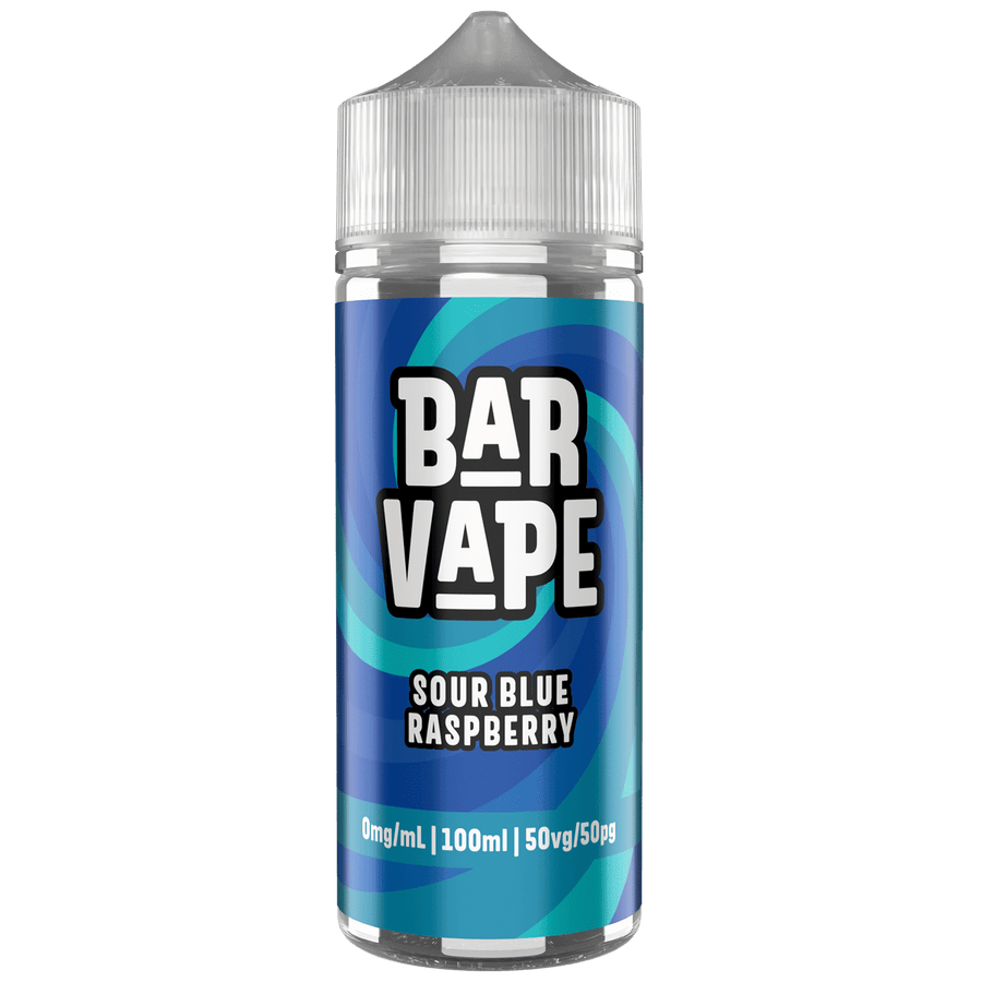 Sour Blue Raspberry E-Liquid Shortfill By Bar Vape 100ml