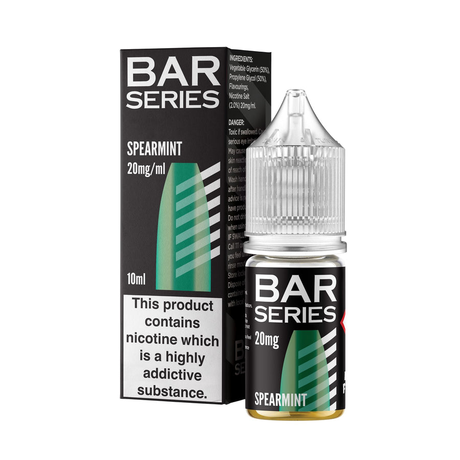 Spearmint E-Liquid Nicotine Salt By Bar Series 10ml