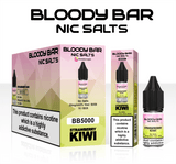 Strawberry Kiwi E-Liquid Nicotine Salt By Bloody Bar 10ml