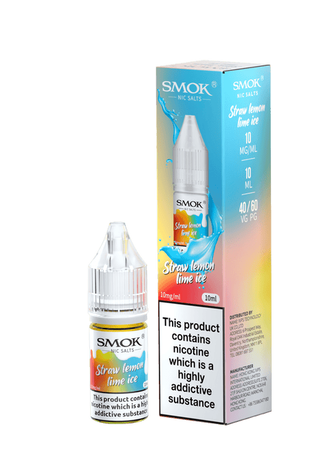 Strawberry Lemon Lime Ice E-Liquid Nicotine Salt By Smok 10ml