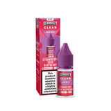 Strawberry Sour Raspberry Seriously Clear Seriously Clear E-Liquid Nicotine Salt By Crystal Clear x Doozy 10ml