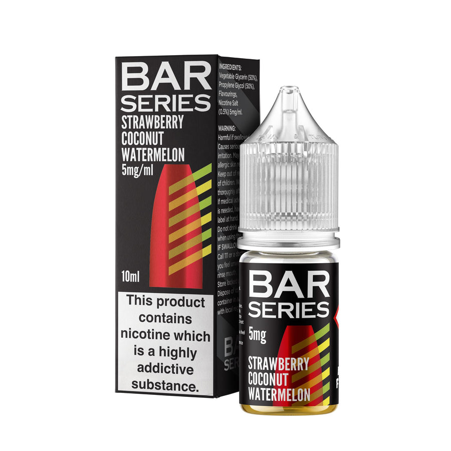 Strawberry Coconut Watermelon E-Liquid Nicotine Salt By Bar Series 10ml