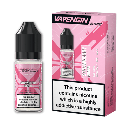 Strawberry Grape Mercury E-Liquid Nicotine Salt By Vapengin 10ml