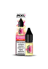 Strawberry Ice Cream E-Liquid Nicotine Salt By Pixl 10ml