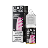 Strawberry Ice Cream E-Liquid Nicotine Salt By Bar Series 10ml