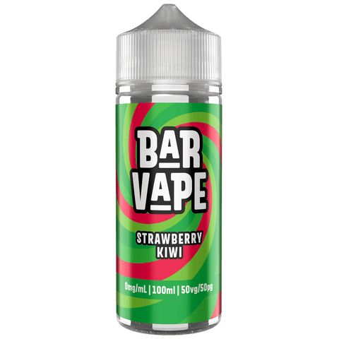 Strawberry Kiwi E-Liquid Shortfill By Bar Vape 100ml