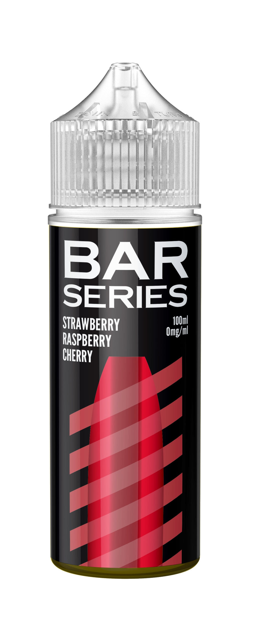 Strawberry Raspberry Cherry E-Liquid Shortfill By Bar Series 100ml