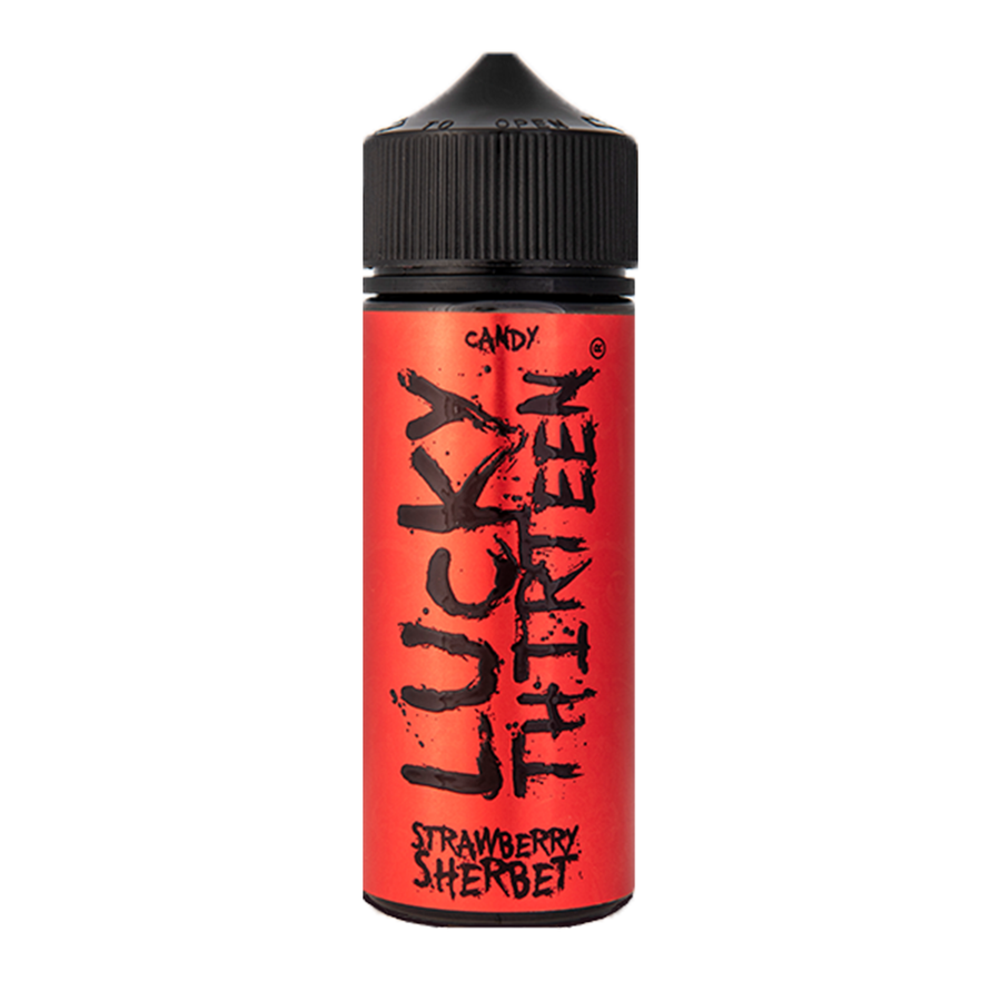 Strawberry Sherbet E-Liquid Shortfill By Lucky Thirteen 100ml