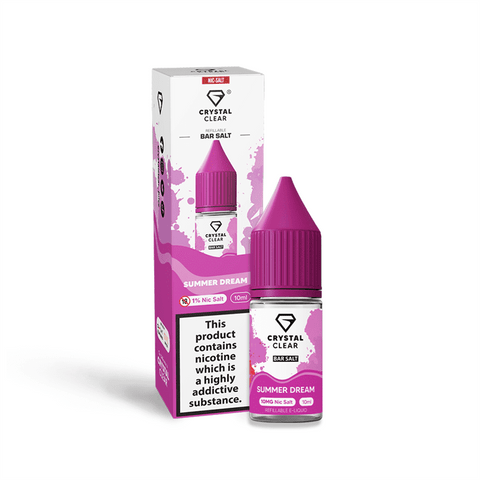Summer Dream E-Liquid Nicotine Bar Salt By Crystal Clear 10ml