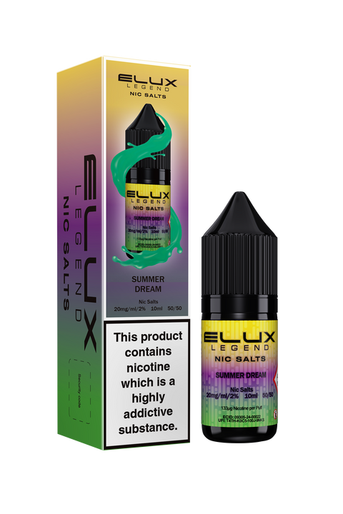 Summer Dream E-Liquid Nicotine Salt By Elux Legend 10ml