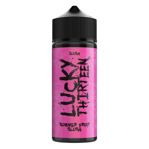 Summer Fruit Slush E-Liquid Shortfill By Lucky Thirteen 100ml