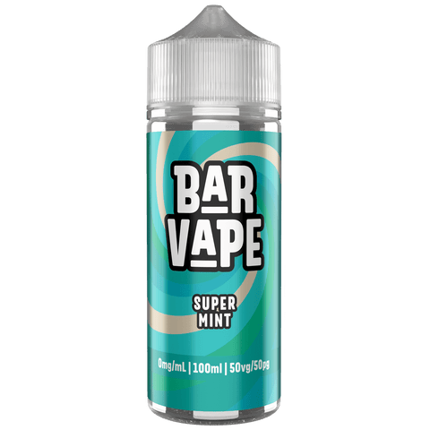 Super Mint E-Liquid Shortfill By Bar Vape 100ml