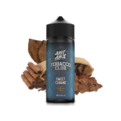 Sweet Cubano Tobacco E-Liquid Shortfill By Just Juice 100ml