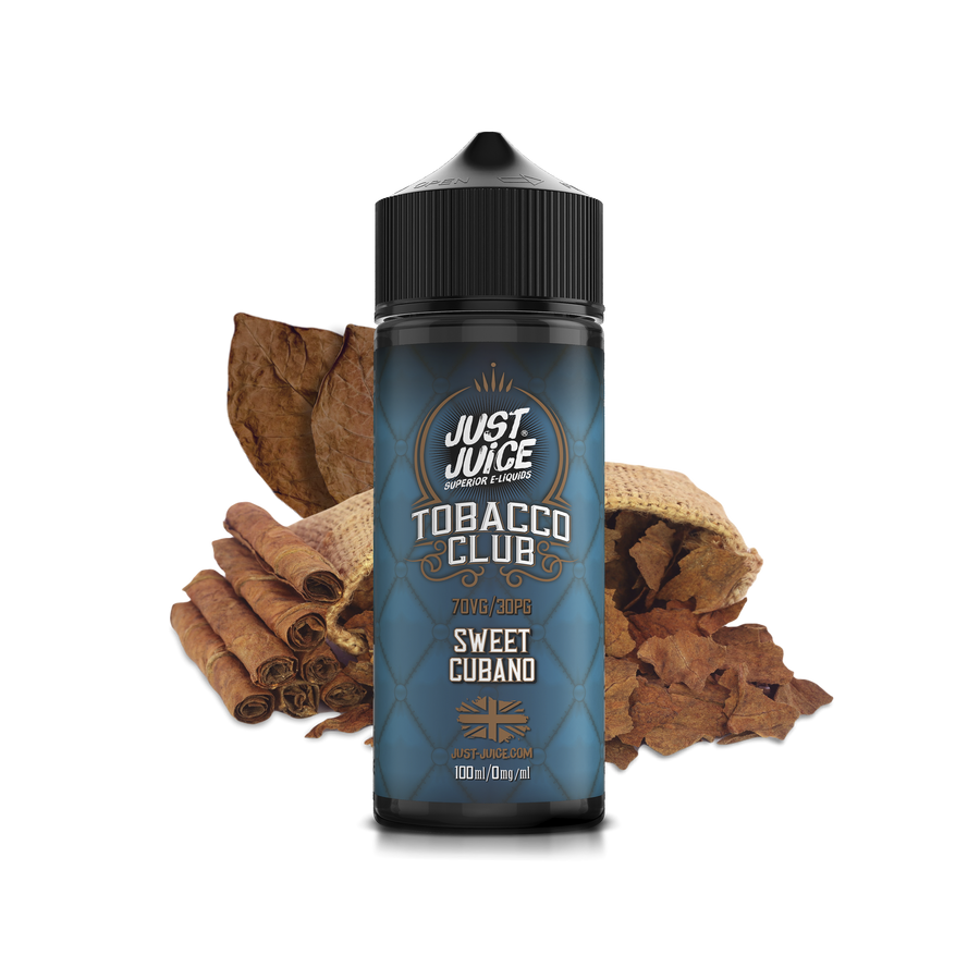 Sweet Cubano Tobacco E-Liquid Shortfill By Just Juice 100ml
