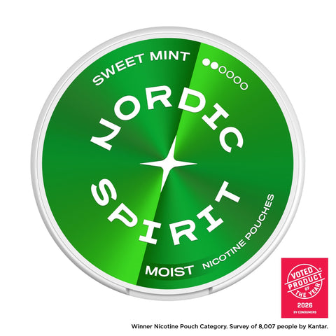 Nordic Spirit Sweet Mint Nicotine Pouches