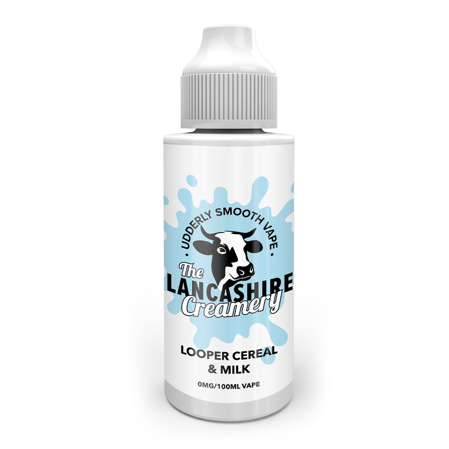 Looper Cereal & Milk E-Liquid Shortfill By The Lancashire Creamery 100ml