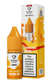 Triple Mango E-Liquid Nicotine Bar Salt By Crystal Clear 10ml