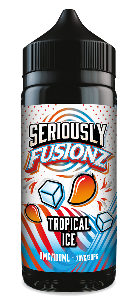 Tropical Ice Seriously Fusionz E-Liquid Shortfill By Doozy Vape 100ml