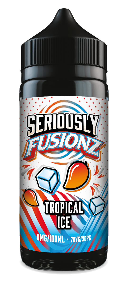 Tropical Ice Seriously Fusionz E-Liquid Shortfill By Doozy Vape 100ml