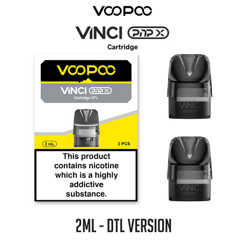 Voopoo Vinci PnP X Replacement Empty Pods