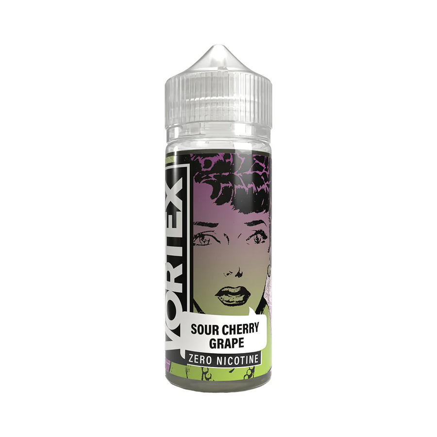 Sour Cherry Grape E-Liquid Shortfill By Vortex 100ml