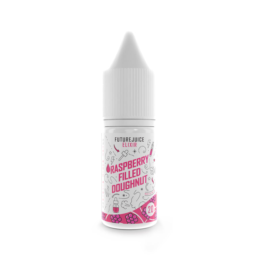 Raspberry Filled Doughnut E-Liquid Nic Salt By Future Juice 10ml