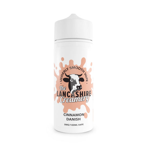 Cinnamon Danish E-Liquid Shortfill By The Lancashire Creamery 100ml