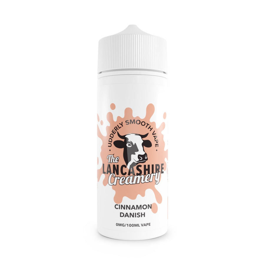 Cinnamon Danish E-Liquid Shortfill By The Lancashire Creamery 100ml