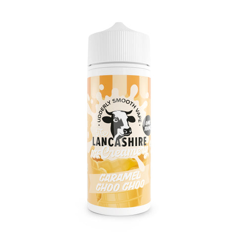 Caramel Choo Choo E-Liquid Shortfill By The Lancashire ICE Creamery 100ml