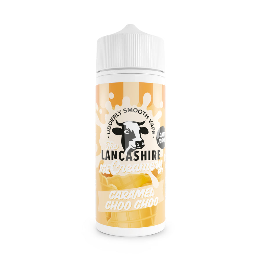 Caramel Choo Choo E-Liquid Shortfill By The Lancashire ICE Creamery 100ml