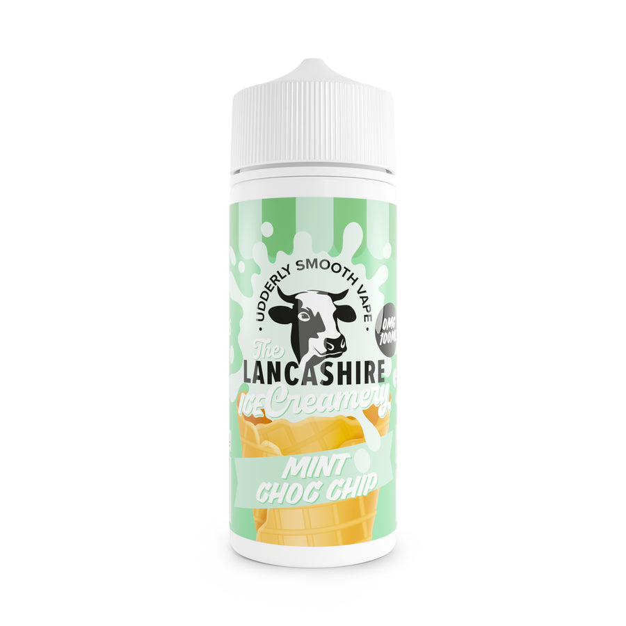 Mint Choc Chip E-Liquid Shortfill By The Lancashire ICE Creamery 100ml