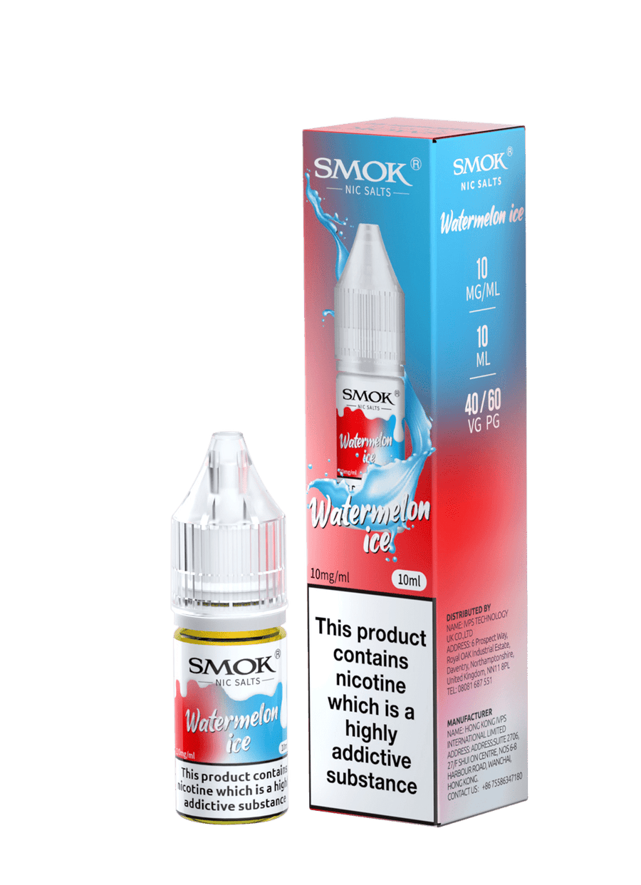 Watermelon Ice E-Liquid Nicotine Salt By Smok 10ml