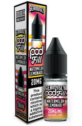 Watermelon Lemonade Seriously Pod Fill E-Liquid Nicotine Salt By Doozy 10ml