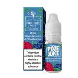 Wild Strawberries & Blueberries E-Liquid Nicotine Salt By Pixie Juice Vol. 2 10ml