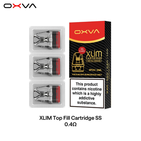 Oxva XLIM Top Fill Stainless Steel EDITION Replacement Pods 2ml